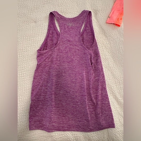 UNDER ARMOUR WORKOUT TANK TOP IN PURPLE - BUNDLE AND SAVE - Picture 6 of 7